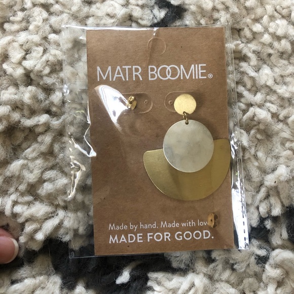 MATR BOOMIE Jewelry - MATR BOOMIE - BRAND NEW Earring . Made by Hand